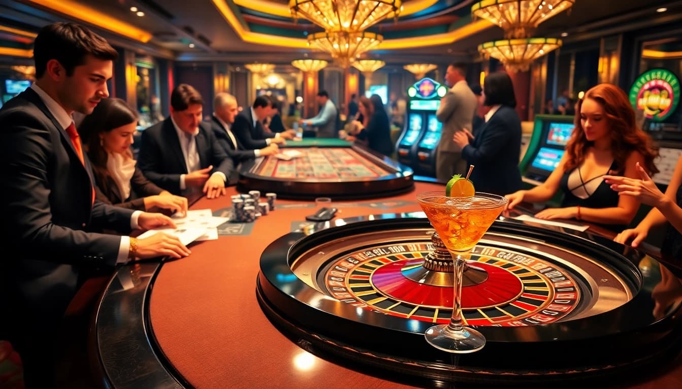 Ressentir l'excitation au meilleur casino en ligne France avec des jeux à enjeux élevés et une ambiance vibrante.