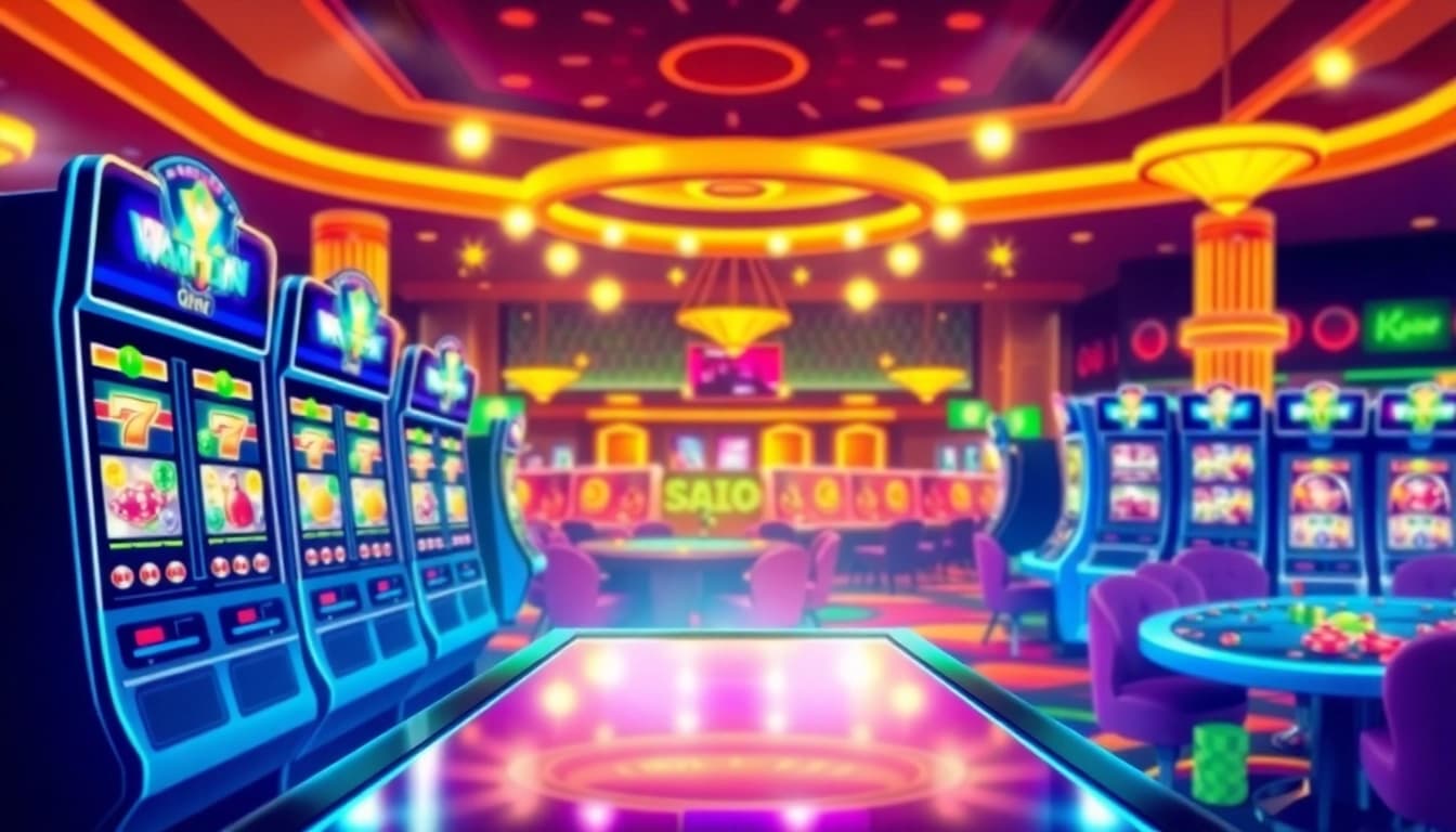 Erleben Sie den neuen casino bonus ohne einzahlung in einem aufregenden Online-Casino-Setting.