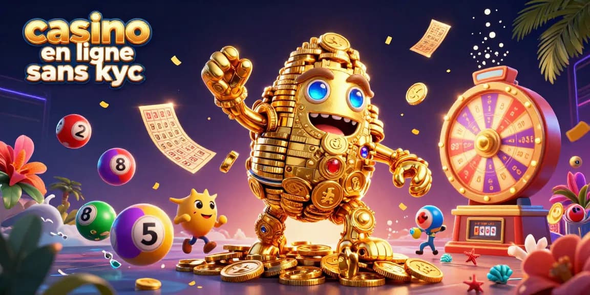 Jouez dans un casino en ligne sans KYC en profitant d'une expérience sécurisée et rapide sans vérification d'identité.
