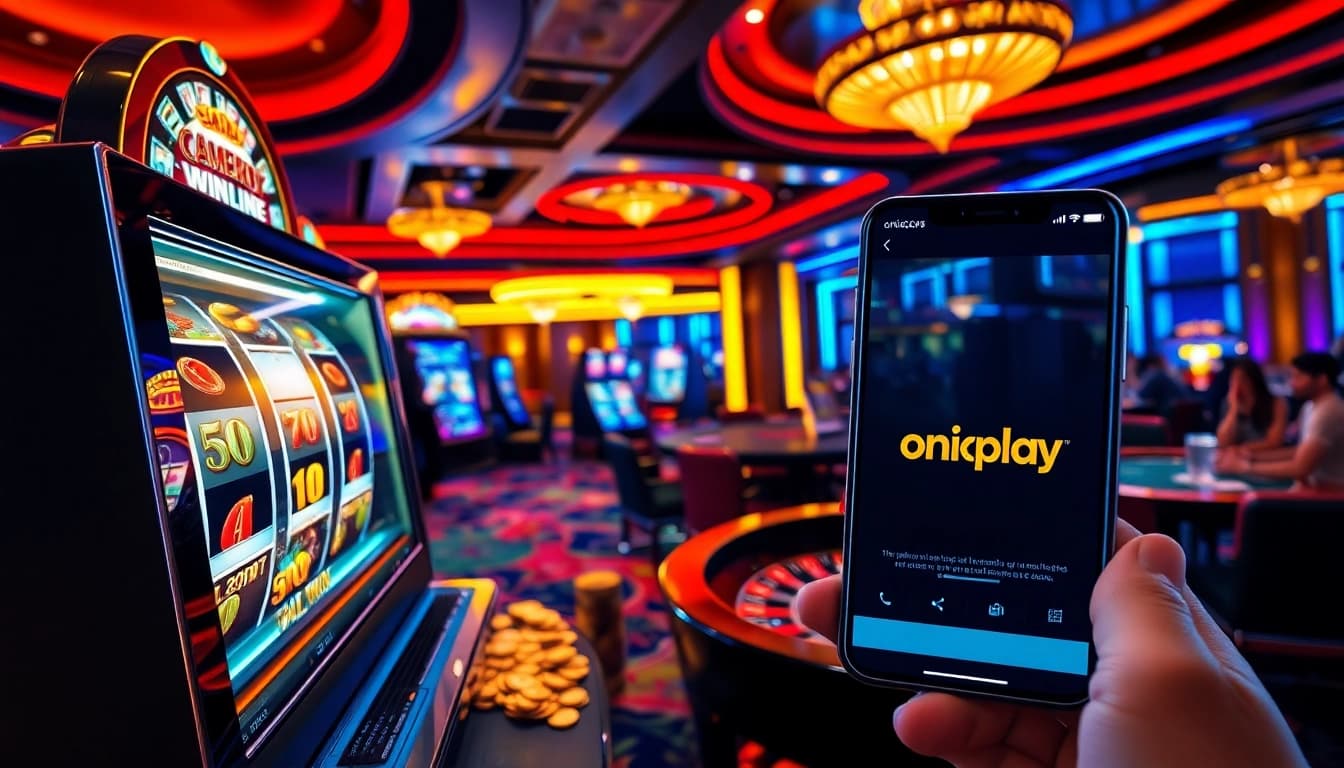 Experience the thrill of onicplay with exciting slot machines and vibrant casino ambiance.