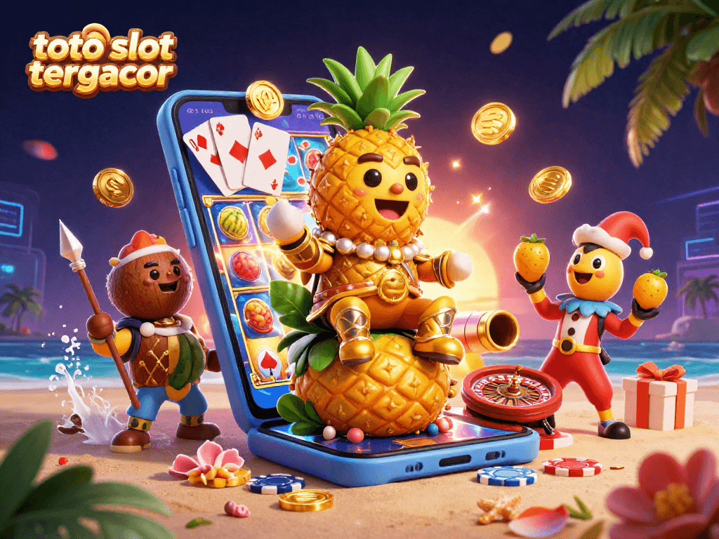 Spin the reels on toto slot tergacor and win big with dynamic casino characters and vibrant colors.