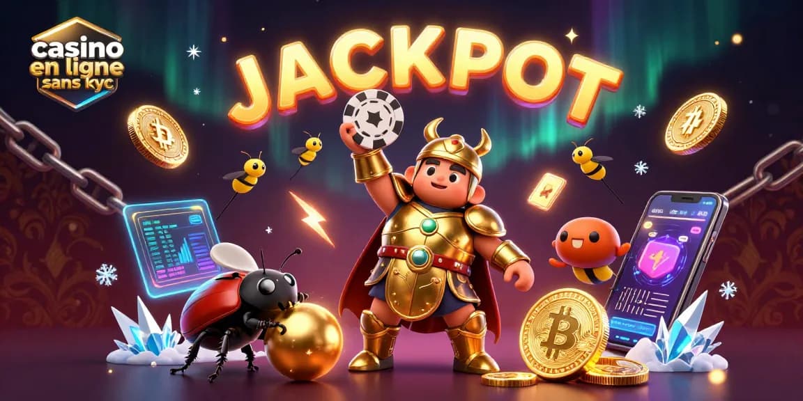 Casino en ligne sans KYC : Jouez rapidement sans vérification d'identité avec une ambiance festive