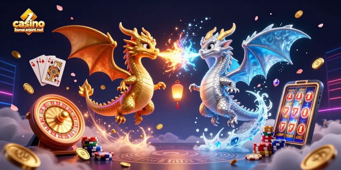 Jouez sur un casino en ligne bonus argent réel avec des dragons fantastiques, des pièces dorées et des jeux captivants.