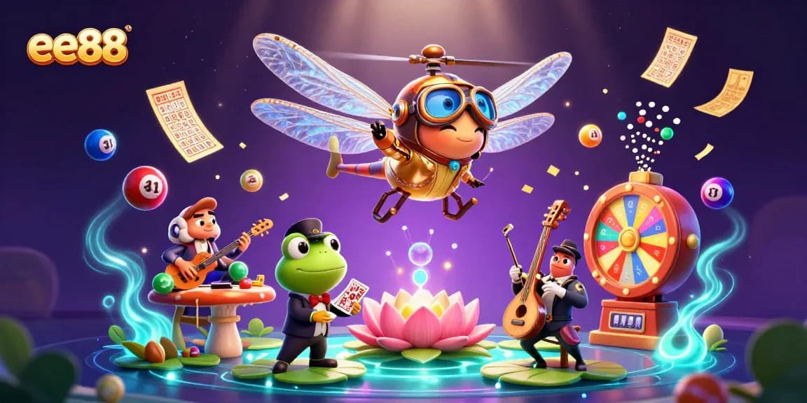 Experience the excitement of ee88 with dynamic casino games and vibrant illustrations.