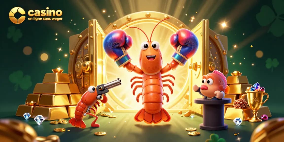 Profitez d'une aventure captivante avec le casino en ligne sans wager, rempli de trésors et de symboles de chance.