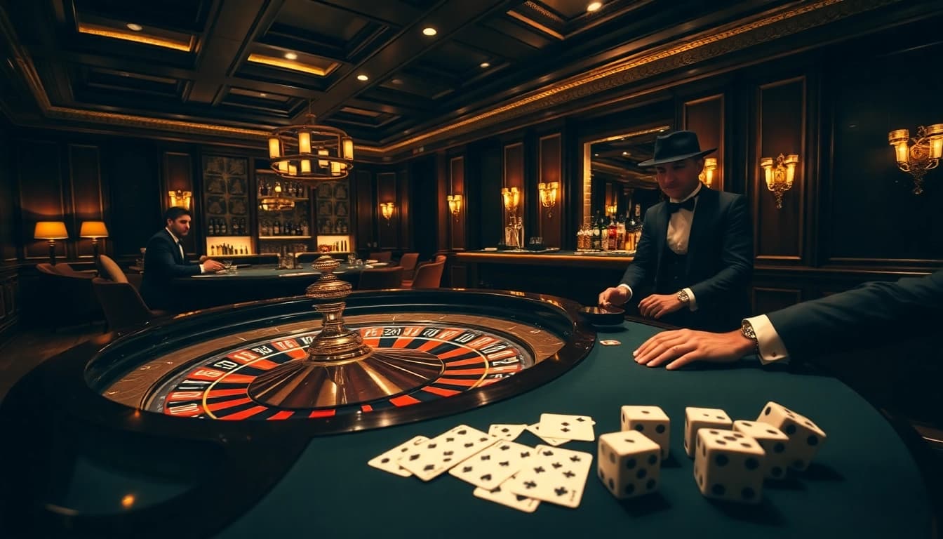Experience the thrill of the hidden wiki with intense gambling at a sophisticated casino table.