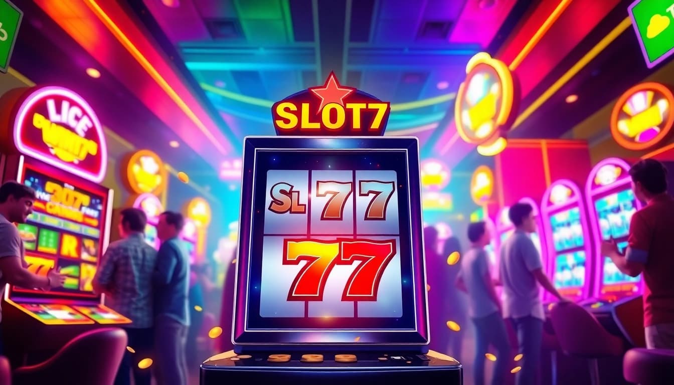 Menggoda pemain dengan Slot77 yang menarik dan berwarna-warni di kasino.