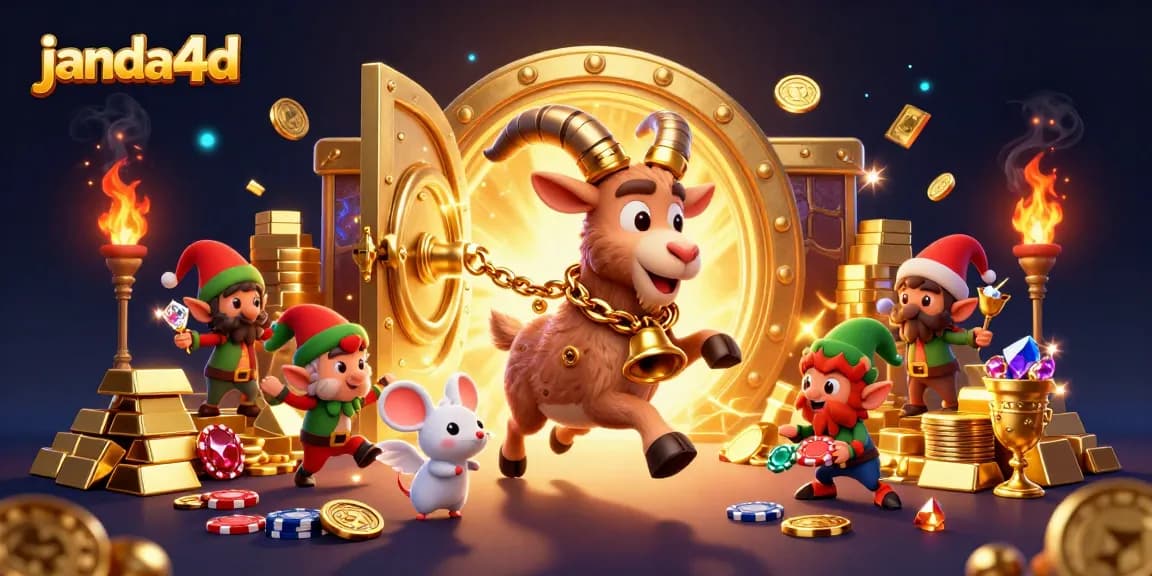 Slot gacor harian terbaik di janda4d dengan karakter kasino menarik dan elemen permainan yang memikat.