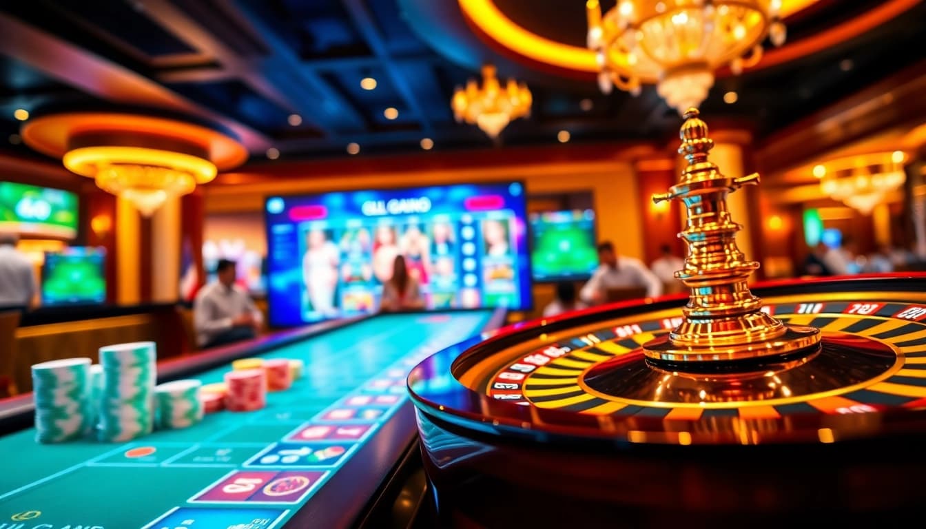 Vivez l'excitation au meilleur casino en ligne France avec des visuels de jeu vibrants et des éléments de luxe.