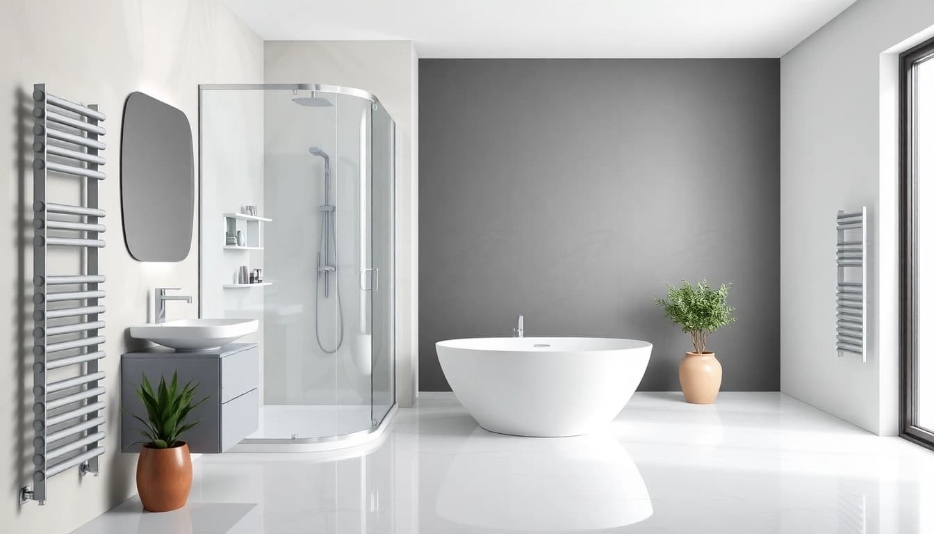 Gestalten Sie Ihr Badezimmer mit hochwertigen Produkten von sonni sanitär GmbH für einen modernen Look.
