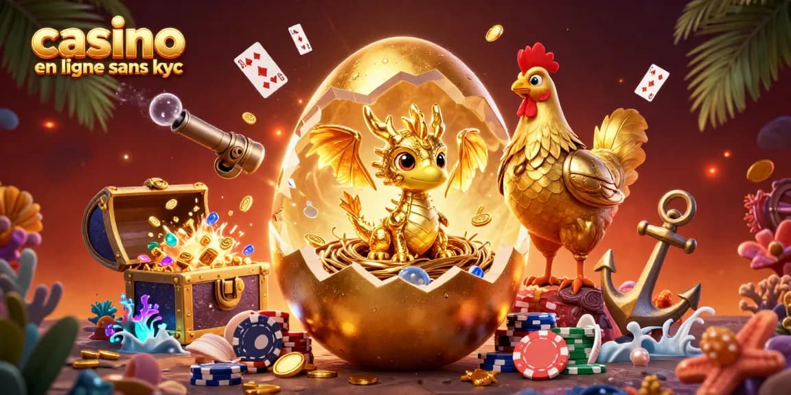 Le casino en ligne sans KYC permet de jouer de manière anonyme tout en gagnant des jetons en or.