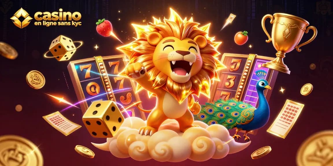Jouez sur un casino en ligne sans KYC avec des personnages animés et des éléments riches en détails.