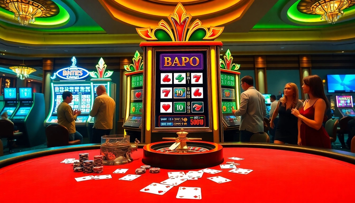 Experience thrilling slots and big wins at gtatogel's vibrant casino scene.
