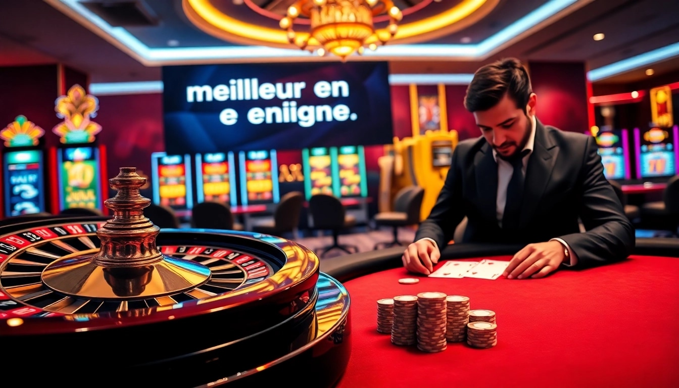 Vivez l'excitation au meilleur casino en ligne France avec des tables de poker confortables et des machines à sous vibrantes.