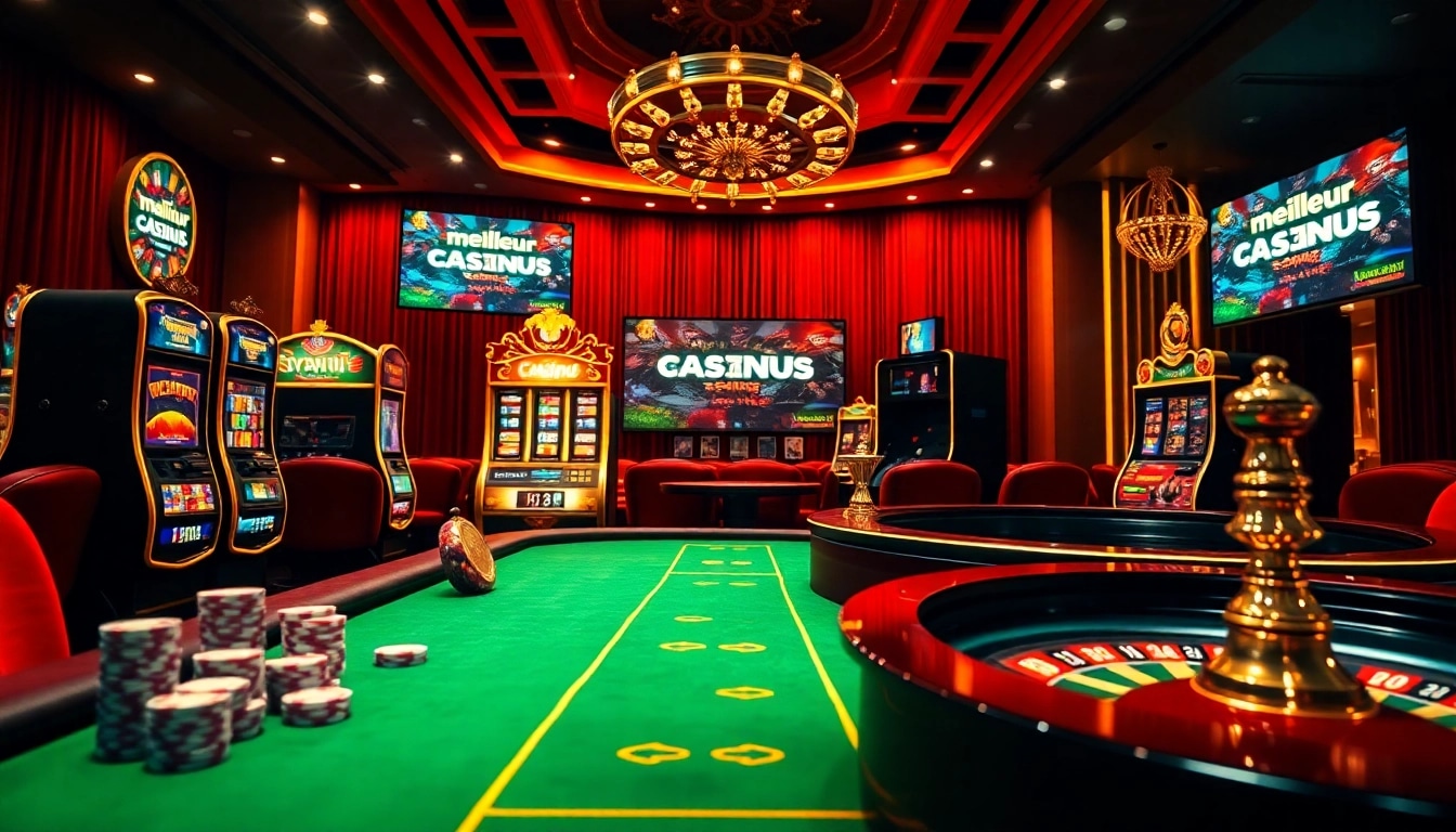 Découvrez le luxe et l'excitation tout en explorant le meilleur casino en ligne France, mettant en avant des jeux vibrants et des options de paris palpitantes.