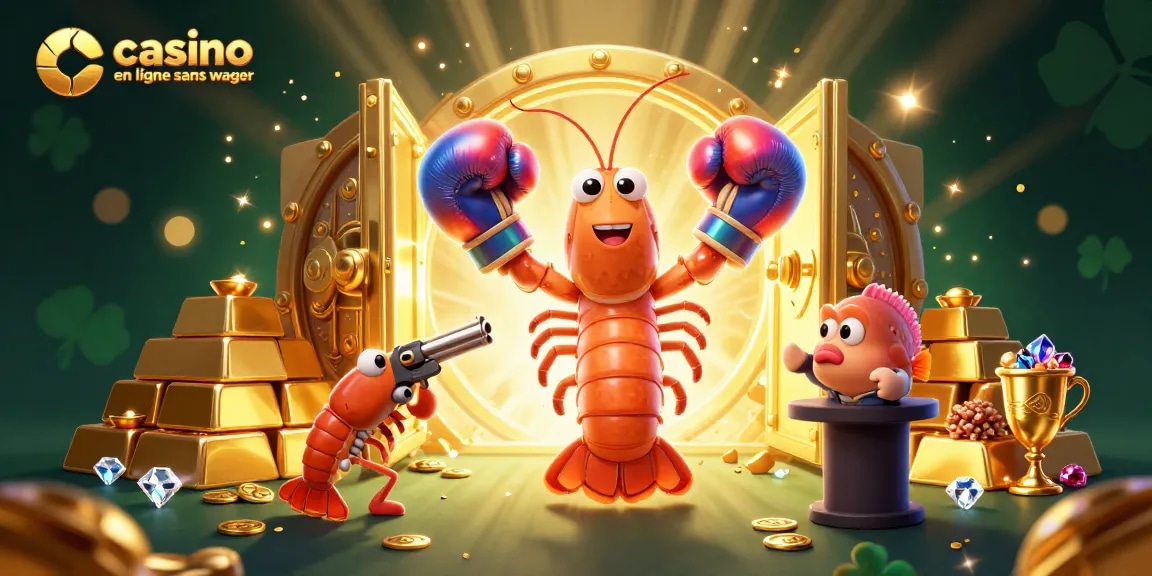 Profitez d'une aventure captivante avec le casino en ligne sans wager, rempli de trésors et de symboles de chance.