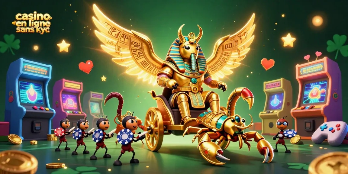 Jouez au casino en ligne sans KYC pour une expérience de jeu sécurisée et anonyme.