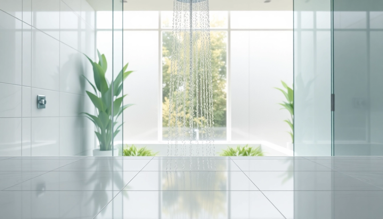 Enhance your bathroom with elegant showers Australia, showcasing a luxurious modern shower design and serene ambiance.