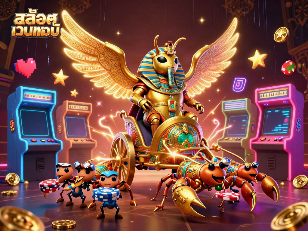 สนุกสนานกับสล็อตเว็บตรงแท้ในภาพวาด 3D สุดละเอียดพร้อมเกมและแสงสี