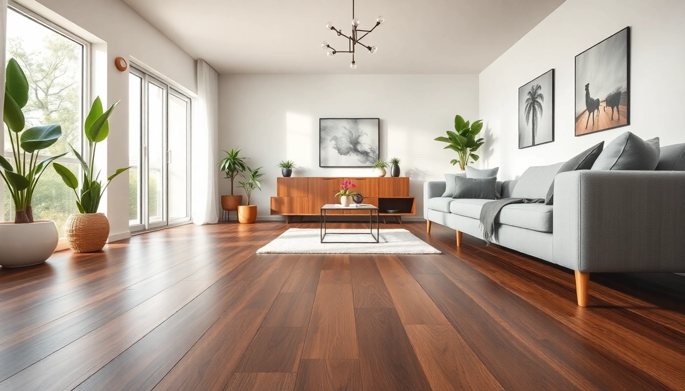 Enhance your space with lvp waterproof flooring, showcasing durability and style in a modern room.