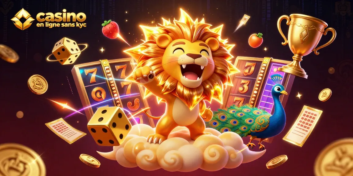 Jouez sur un casino en ligne sans KYC avec des personnages animés et des éléments riches en détails.