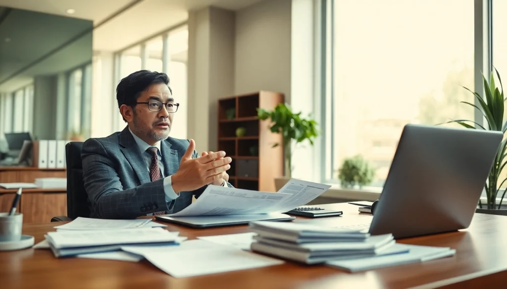 카드깡을 주제로 논의하는 금융 전문가와 고객의 모습