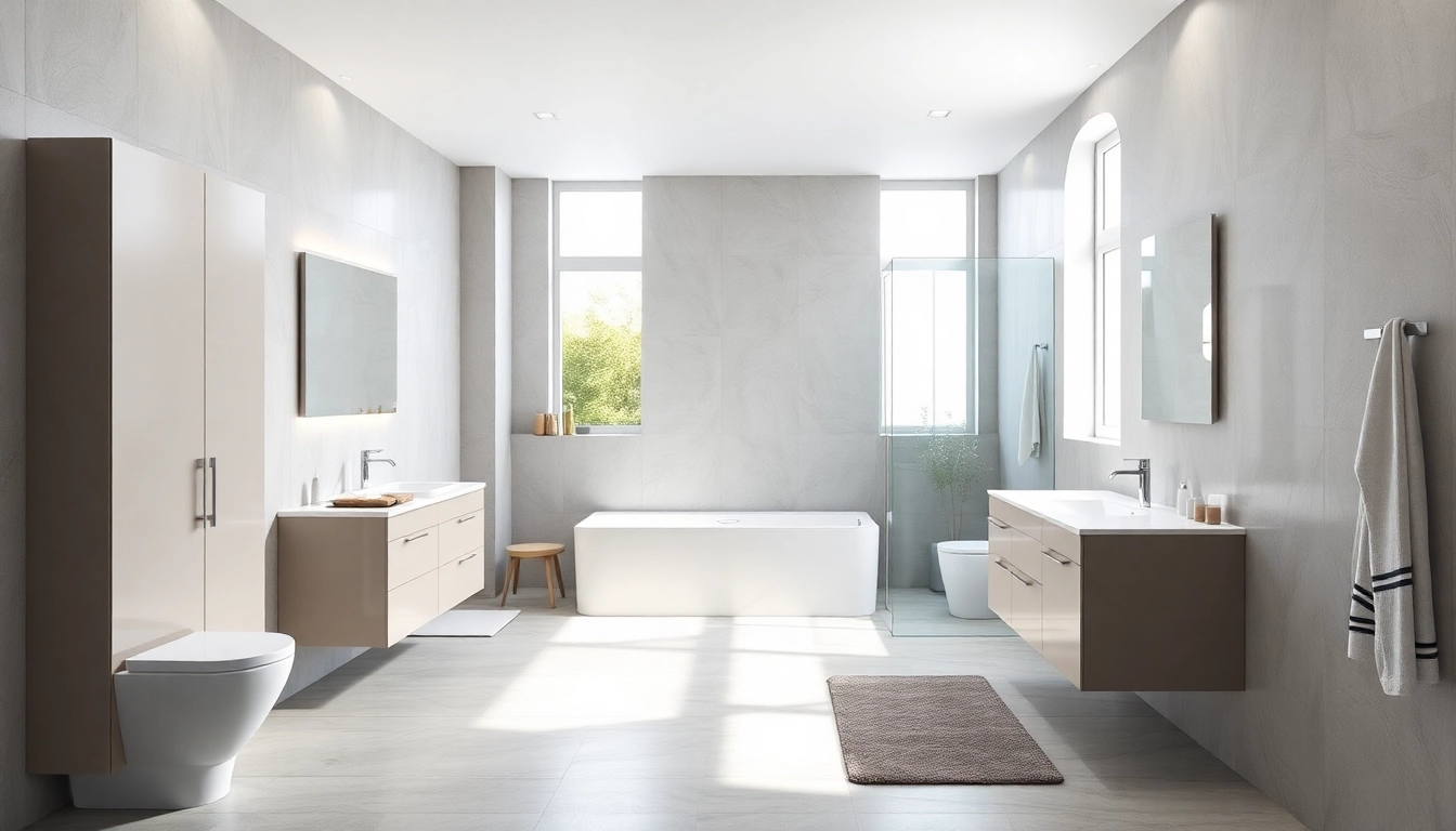 Aménagez votre salle de bain avec les produits sirhona fr, incluant miroirs et douches modernes.