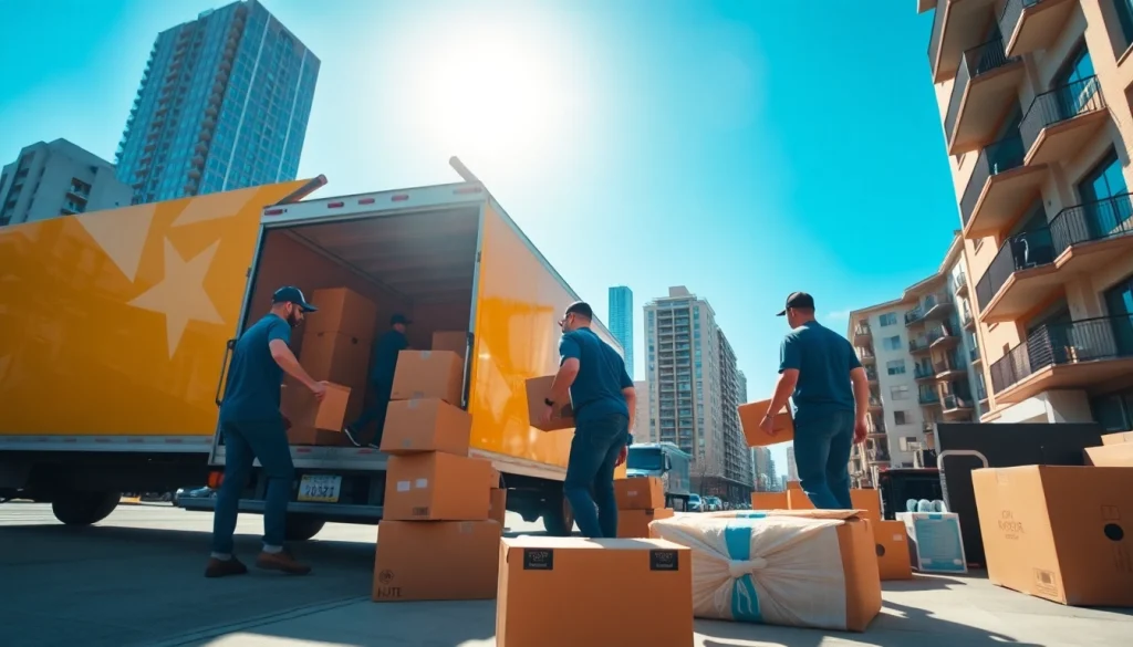 Find the best movers in Vancouver efficiently packing and loading items into a moving truck.