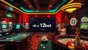 Exciting online gaming experience at ink vao 12bet, showcasing luxury casino elements.
