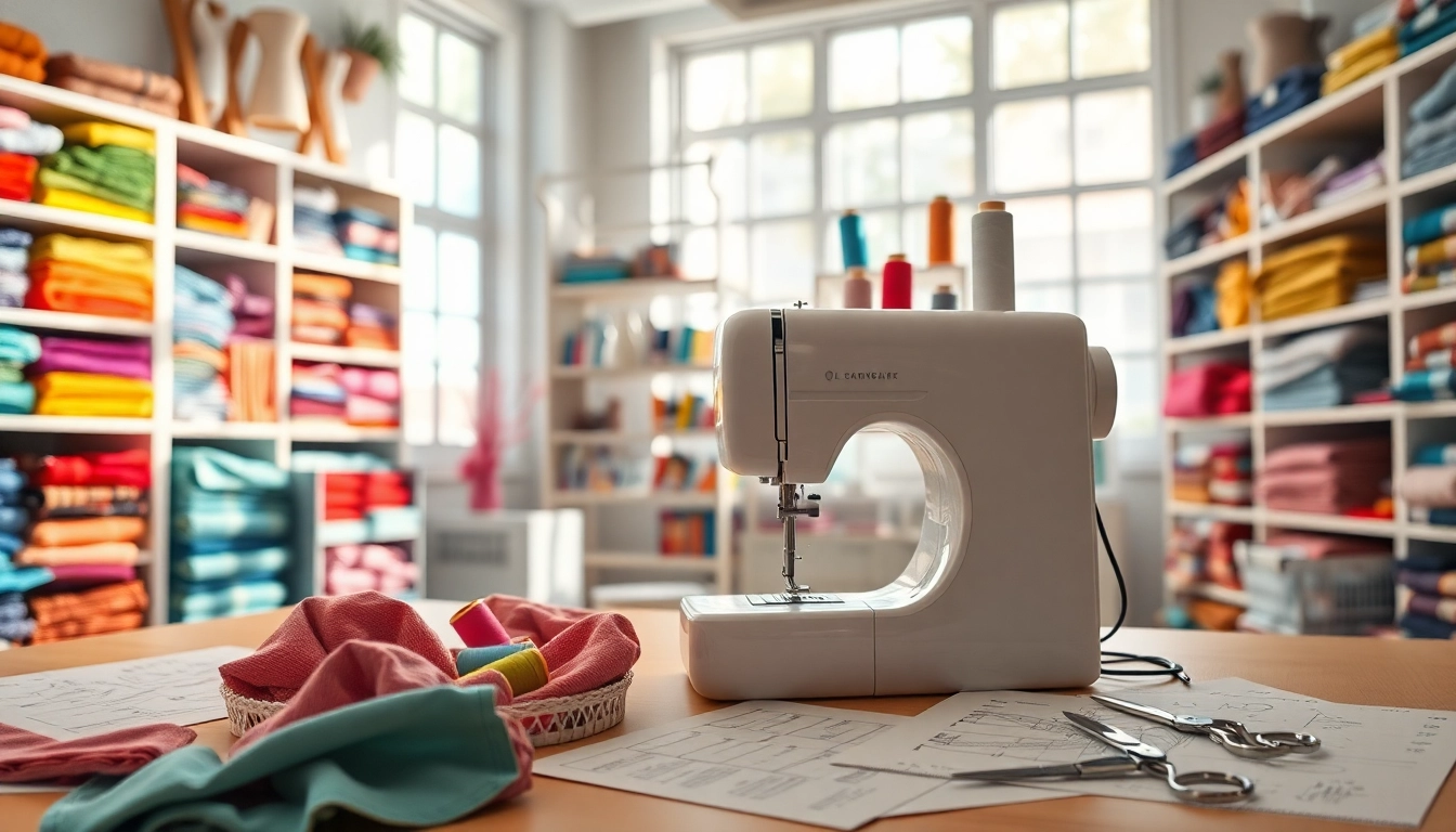 Sewing beginners in Nederland ontdekken stoffen voor naaien met kleurrijke materialen en accessoires.