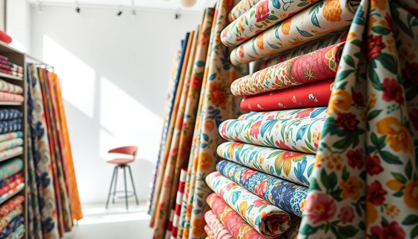 Bekijk hoogwaardige bedrukte katoenen stoffen in diverse kleurrijke patronen voor al uw creatieve projecten.