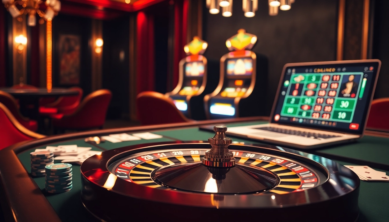 Découvrez l'excitation du casino en ligne France avec des tables luxueuses, des jetons vibrants et un gameplay engageant.