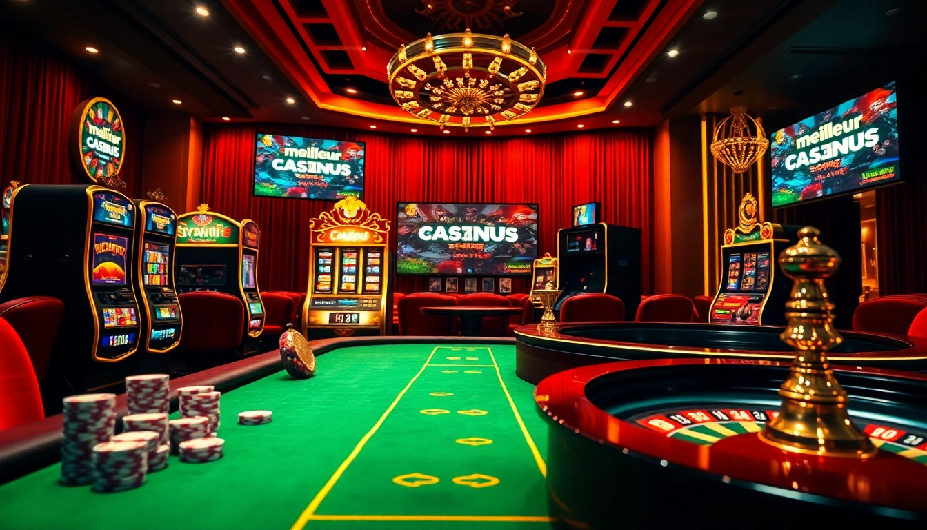 Découvrez le luxe et l'excitation tout en explorant le meilleur casino en ligne France, mettant en avant des jeux vibrants et des options de paris palpitantes.