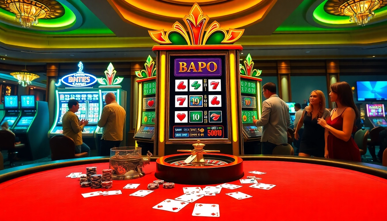 Experience thrilling slots and big wins at gtatogel's vibrant casino scene.