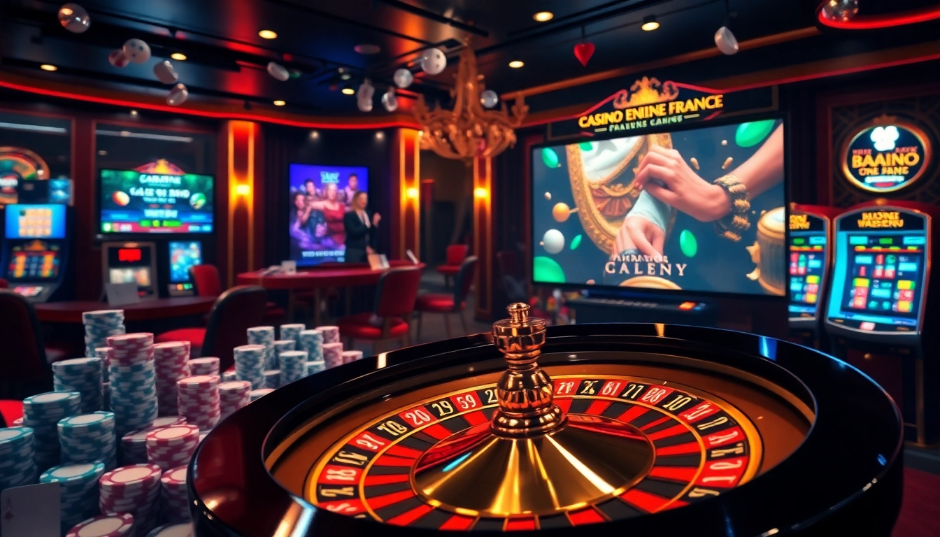 Vivez le frisson du meilleur casino en ligne France avec une action de roulette captivante et des éléments de casino vibrants.
